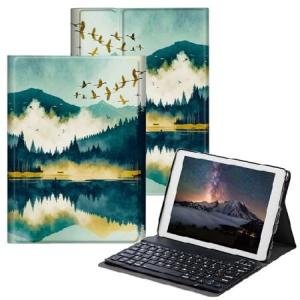 BPQOJB Galaxy Tab A8 10.5 Case with Detachable Wireless Keyboard ＆ Adjustable Stand Protect Tablet Case for Galaxy Tab A8 10.5 inch 2022 - M_並行輸入