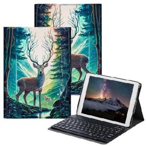 BPQOJB Galaxy Tab A8 10.5 Case with Detachable Wireless Keyboard ＆ Adjustable Stand Protect Tablet Case for Galaxy Tab A8 10.5 inch 2022 - F_並行輸入