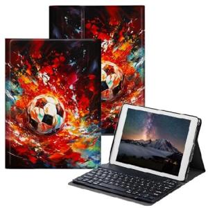 BPQOJB Galaxy Tab A8 10.5 Case with Detachable Wireless Keyboard ＆ Adjustable Stand Protect Tablet Case for Galaxy Tab A8 10.5 inch 2022 - W_並行輸入
