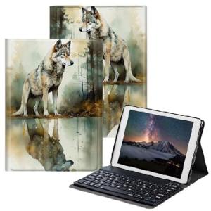 BPQOJB Galaxy Tab A8 10.5 Case with Detachable Wireless Keyboard ＆ Adjustable Stand Protect Tablet Case for Galaxy Tab A8 10.5 inch 2022 - F_並行輸入