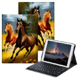 BPQOJB Galaxy Tab A8 10.5 Case with Detachable Wireless Keyboard ＆ Adjustable Stand Protect Tablet Case for Galaxy Tab A8 10.5 inch 2022 - H_並行輸入