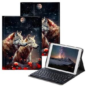 BPQOJB Galaxy Tab A8 10.5 Case with Detachable Wireless Keyboard ＆ Adjustable Stand Protect Tablet Case for Galaxy Tab A8 10.5 inch 2022 - R_並行輸入