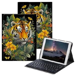 BPQOJB Galaxy Tab A8 10.5 Case with Detachable Wireless Keyboard ＆ Adjustable Stand Protect Tablet Case for Galaxy Tab A8 10.5 inch 2022 - F_並行輸入