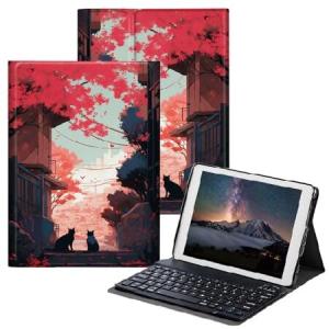 BPQOJB Galaxy Tab A8 10.5 Case with Detachable Wireless Keyboard ＆ Adjustable Stand Protect Tablet Case for Galaxy Tab A8 10.5 inch 2022 - T_並行輸入