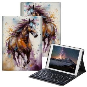 BPQOJB Galaxy Tab A8 10.5 Case with Detachable Wireless Keyboard ＆ Adjustable Stand Protect Tablet Case for Galaxy Tab A8 10.5 inch 2022 - B_並行輸入