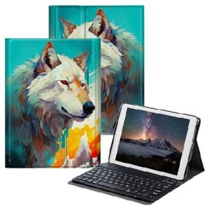 BPQOJB Galaxy Tab A8 10.5 Case with Detachable Wireless Keyboard ＆ Adjustable Stand Protect Tablet Case for Galaxy Tab A8 10.5 inch 2022 - M_並行輸入