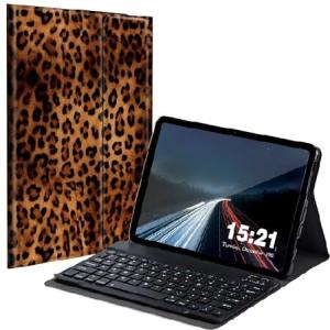 BREIDMKFM Keyboard Case for Samsung Galaxy Tab A8 10.5 Inch SM-X200/X205/X207, Galaxy Tab A8 2022 Smart Tablet Cover with Detachable Wireless_並行輸入