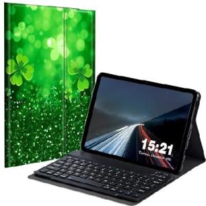 BREIDMKFM Keyboard Case for Samsung Galaxy Tab A8 10.5 Inch SM-X200/X205/X207, Galaxy Tab A8 2022 Smart Tablet Cover with Detachable Wireless_並行輸入