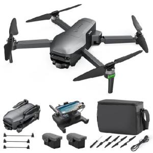 Drones with Camera for Adults 4K Compliance with FAA, 3-Axis Brushless Gimbal, Visual Obstacle Avoidance, Digital Transmission, 2 Batteries 6_並行輸入