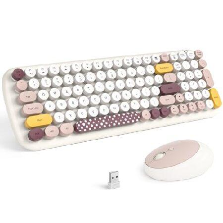 MOFII Wireless Keyboard and Mouse Combo, Full-Size...