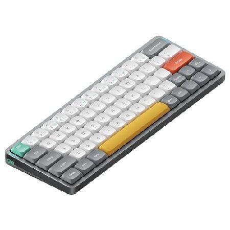 nuphy Air60 V2 メカニカルキーボード 60%ロープロファイル ワイヤレスキーボード B...