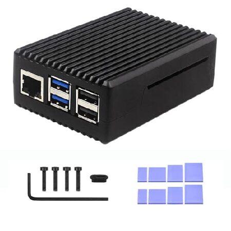 Aluminum Case for Raspberry Pi 5 with Cooling Colu...