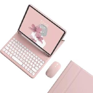 kaidisen(カイディセン) キーボードケース Galaxy Tab A9+ 11インチ用 キーボードとBluetoothマウス付き 取り外し可能なキャンディーカラーキーボード_並行輸入