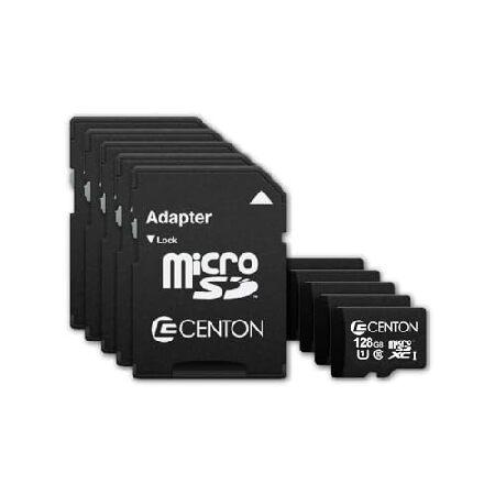 Centon MP Micro SDXCカード、UHS1,128GB 5パック アダプター付き_並行...