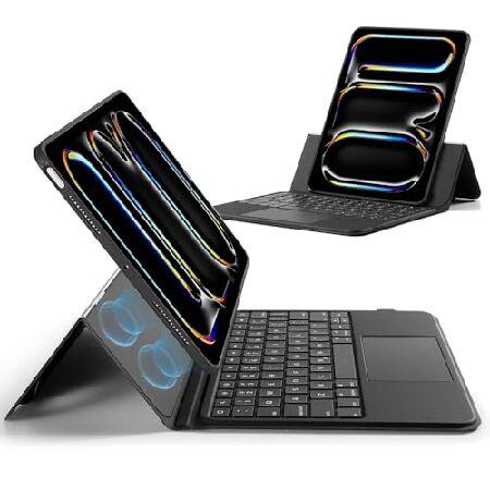 ESR Ascend キーボードケース iPad Pro 11 (第5世代) 対応 US配列 ブラッ...
