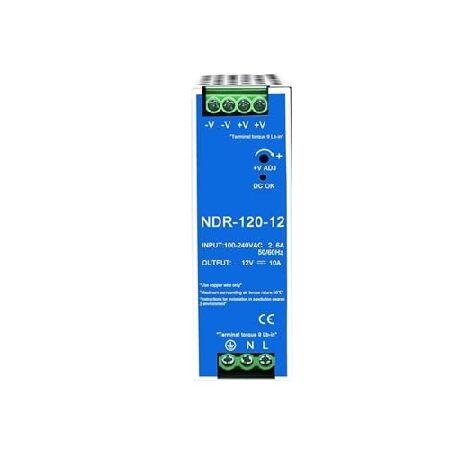NDR120W Input 100V-220V AC to DC Industrial DIN Ra...