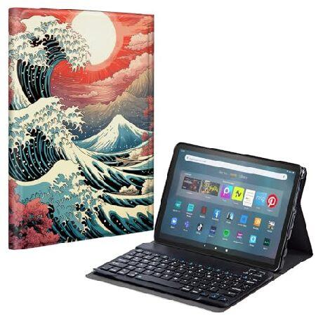 EDGFRTOIO Keyboard Case for Kindle Fire HD 10＆10 P...