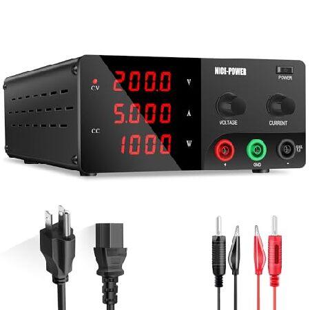 NICE-POWER Variable DC Power Supply - 200V 5A 1000...