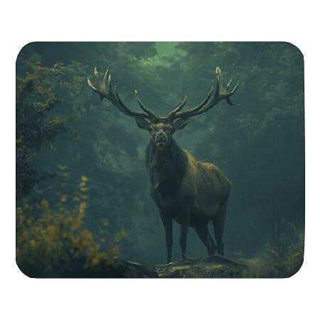 Generic Print Mouse Pad | Elk Standing in a Forest...