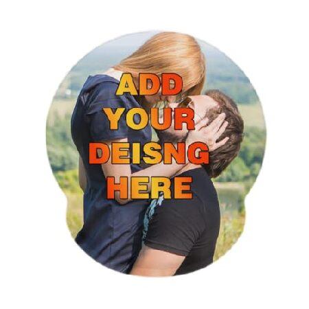 Personalized Photo Gaming Mouse Pad with Wrist Sup...