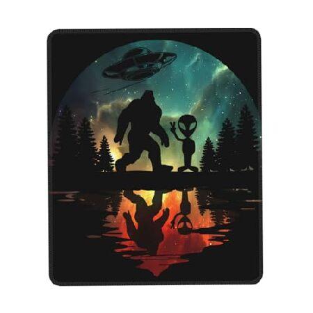 Sasquatch Bigfoot Trees Forest 6 Mouse Pad,Funny P...
