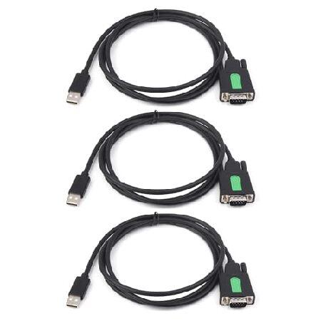 Waveshare 工業用USB - RS232アダプター3個 オリジナルFT232RL FTDIチ...