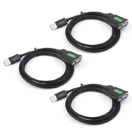 waveshare 3個 工業用USB - RS232アダプター オリジナルFT232RL FTDI...