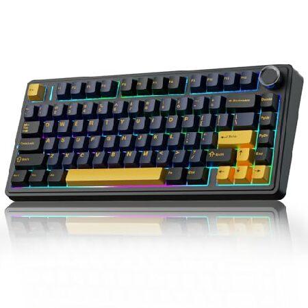 AULA F75 75% Wireless Mechanical Keyboard, Hot Swa...