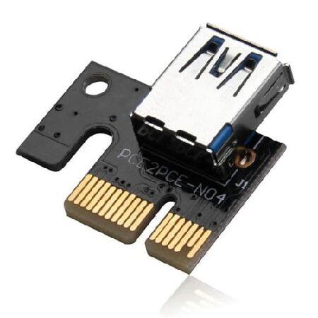 Generic for PCI-E 1X to 16X Power Riser Adapter Ca...