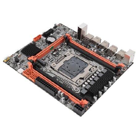 X99 4 Channel Motherboard,PCIe PC Mainboard with U...