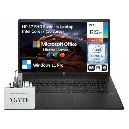 HP 17 ノートパソコン 17.3インチ FHD ビジネス ノートパソコン Intel Core ...