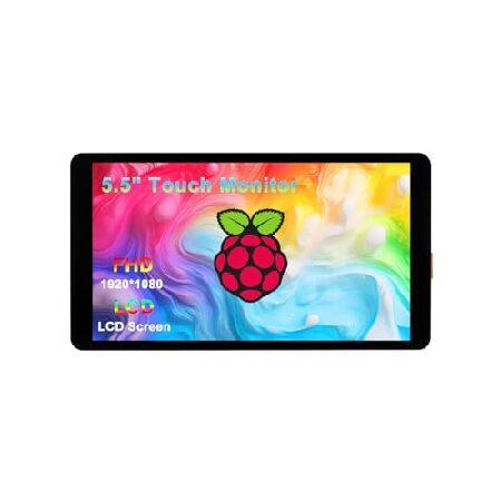 wisecoco 5.5 Inch Touchscreen Monitor for Raspberr...