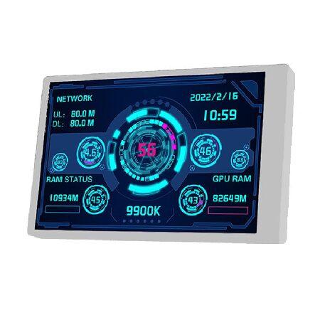 Dohaeris 3.5インチ IPS LCD ディスプレイ USB Type-C セカンダリスクリ...