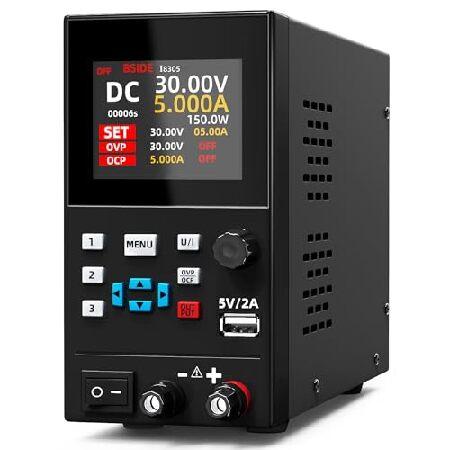 BSIDE DC Power Supply Variable 30V 5A Bench Power ...
