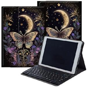 DEGDFSGR for Samsung Galaxy Tab A8 10.5 Case with Keyboard, Detachable Wireless Keyboard Magnetic Closure Protective Cover Case for Samsung T_並行輸入