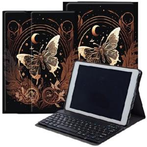 DEGDFSGR for Samsung Galaxy Tab A8 10.5 Case with Keyboard, Detachable Wireless Keyboard Magnetic Closure Protective Cover Case for Samsung T_並行輸入