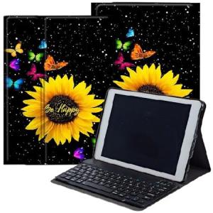 DEGDFSGR for Samsung Galaxy Tab A8 10.5 Case with Keyboard, Detachable Wireless Keyboard Magnetic Closure Protective Cover Case for Samsung T_並行輸入