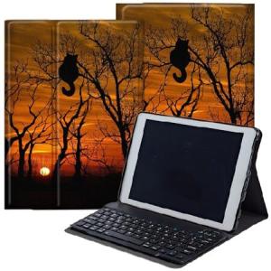 DEGDFSGR for Samsung Galaxy Tab A8 10.5 Case with Keyboard, Detachable Wireless Keyboard Magnetic Closure Protective Cover Case for Samsung T_並行輸入