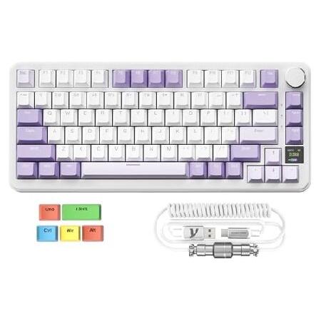 MAGIC-REFINER Attack Shark X85PRO 75% ワイヤレスメカニカルキー...