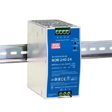 DynMach NDR-240-24 240W Power Supply - 24V 10A, AC...