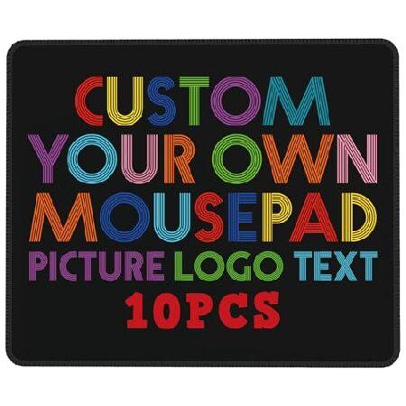YZPPDHFC 10 Pcs Custom Mouse Pad Small with Logo P...
