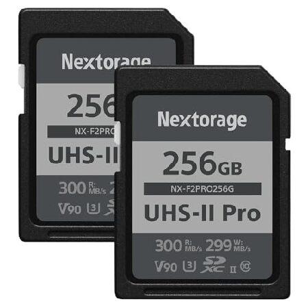Nextorage 256GB SDXC UHS-II V90 SDカード 日本ブランド pSLC ...
