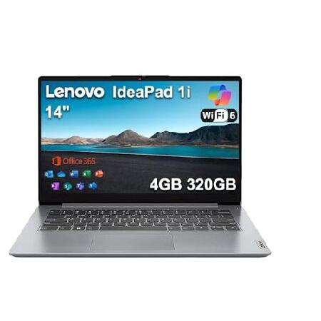 Lenovo Ideapad 1i 14” Laptop with 1-Yr Office 365 ...