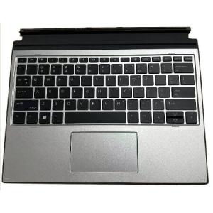 Replace Laptop Keyboard US Layout for HP Elite X2 G8 Tablet Keyboard Silver Palmrest_並行輸入
