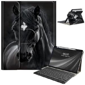 Keyboard Case for Samsung Galaxy Tab A9 Plus/A9+ 5G 11 Inch 2023, Galaxy Tab A9 Plus Case with Keyboard, with S Pen Holder Galaxy Tab A9+ 11