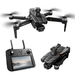 AE86 PRO MAX+, Lightweight 3x Mechanical Gimbal Mini Camera Drone with 8K HDR Video, 48-mins Flight Time, 2 Intelligent Flight Battery Plus f_並行輸入