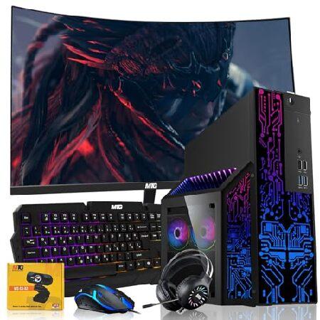 TechMagnet Nova Gaming Desktop PC Bundle with Core...
