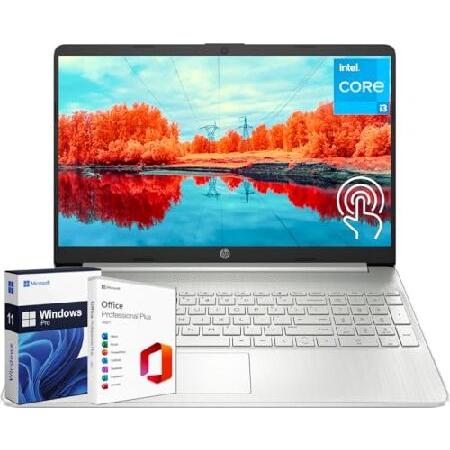 HP Notebook Laptop for Business Student, 15.6" Tou...