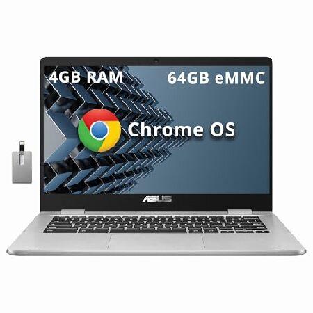 ASUS Chromebook C423, 14" HD Display Laptop, 4GB R...