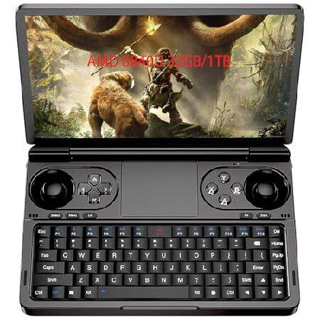 GPD Winミニハンドヘルドゲームコンソール、7インチタッチスクリーンゲームPCミニラップトップゲ...
